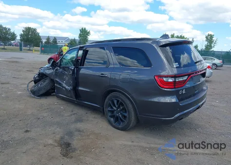 2018 Dodge Durango Gt Awd из США, поврежденный, VIN 1C4RDJDG4JC317403